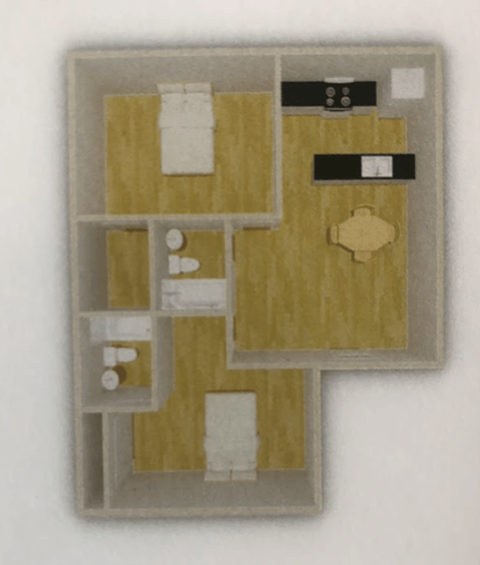 an image of a floor plan of a house